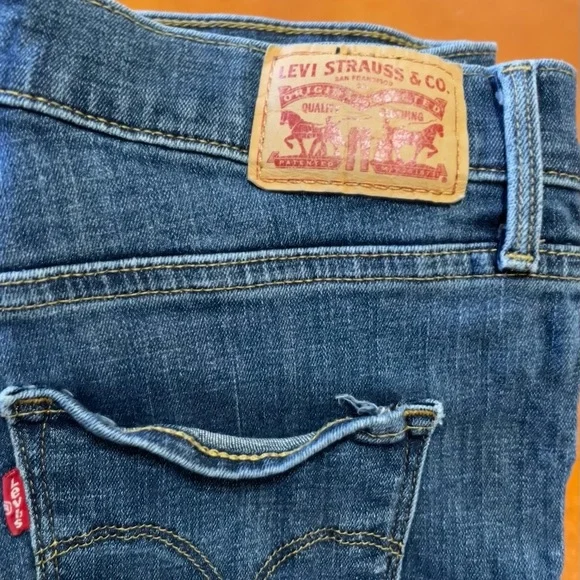 Levi's 311 Shaping Skinny Denim Jean Pants Size 28 - Picture 4 of 14